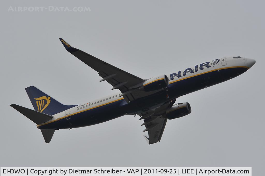 EI-DWO, 2007 Boeing 737-8AS C/N 36079, Ryanair Boeing 737-800