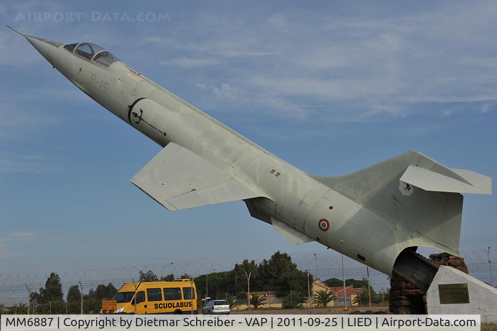 MM6887, Aeritalia F-104S-ASA-M Starfighter C/N 1187, Italian Air Force Starfighter
