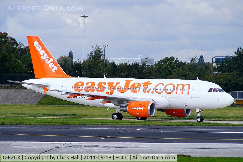 G-EZGK, 2011 Airbus A319-111 C/N 4717, easyJet