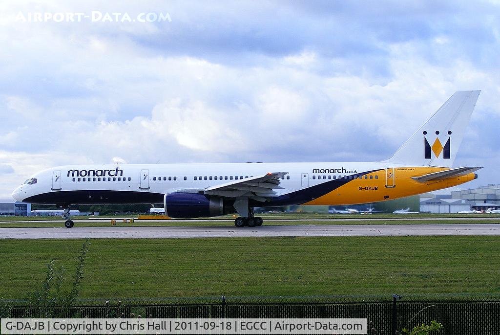 G-DAJB, 1987 Boeing 757-2T7 C/N 23770, Monarch
