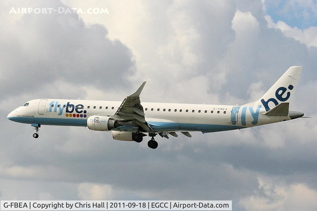 G-FBEA, 2006 Embraer 195LR (ERJ-190-200LR) C/N 19000029, flybe