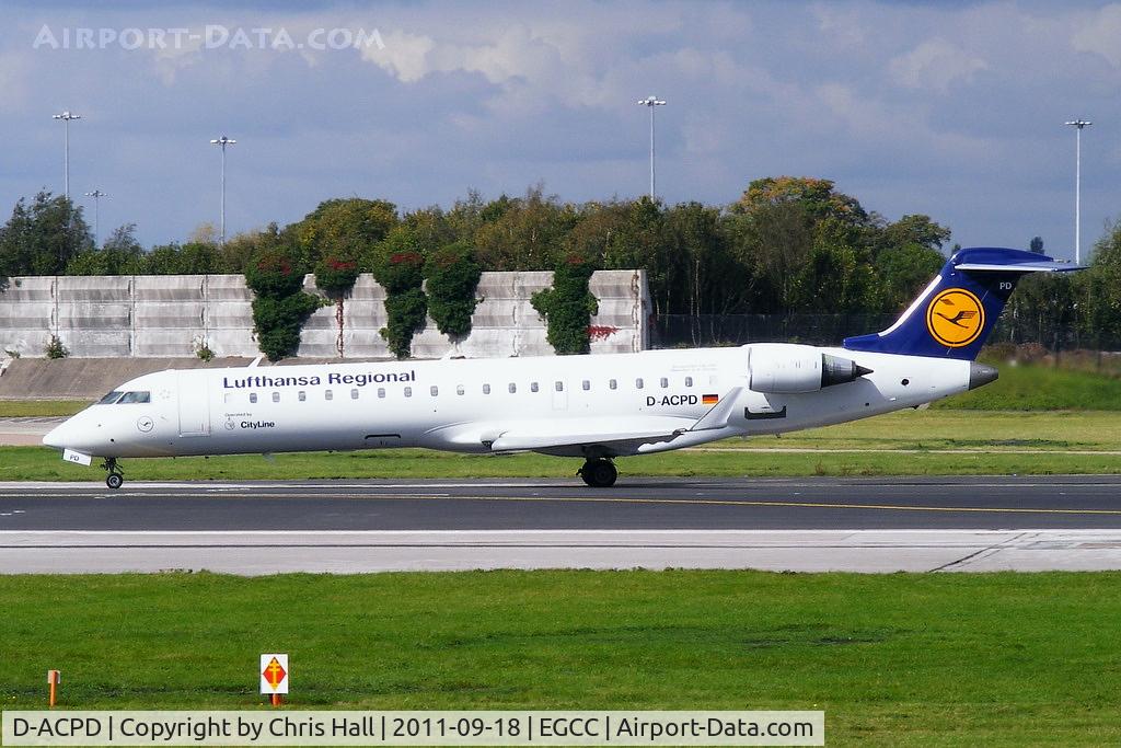 D-ACPD, 2001 Canadair CRJ-701ER (CL-600-2C10) Regional Jet C/N 10015, Lufthansa Regional