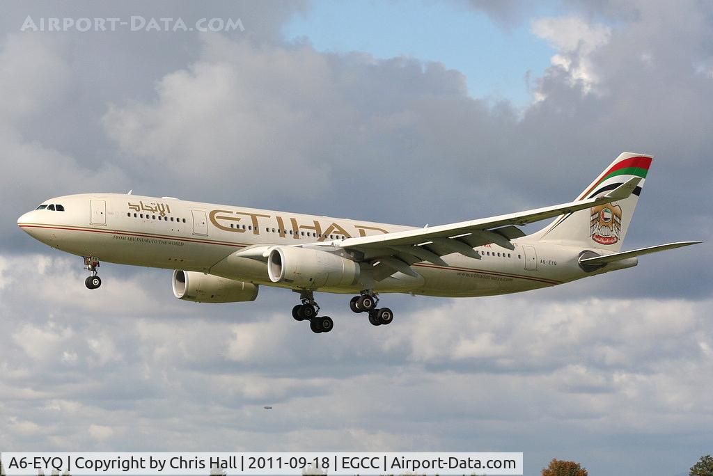 A6-EYQ, 2007 Airbus A330-243 C/N 868, Etihad