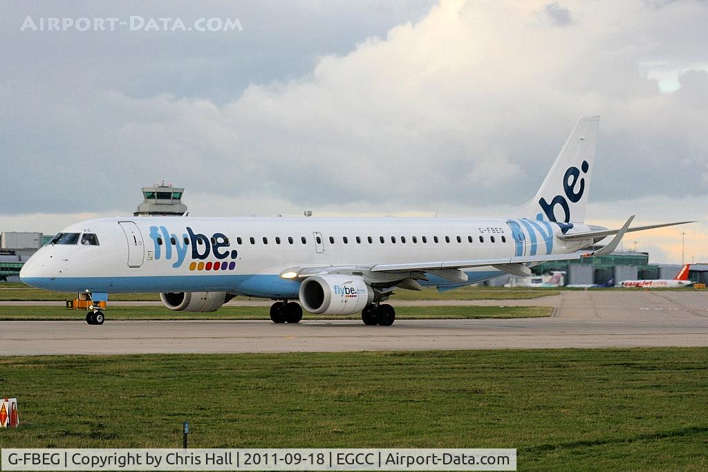G-FBEG, 2007 Embraer 195LR (ERJ-190-200LR) C/N 19000120, flybe