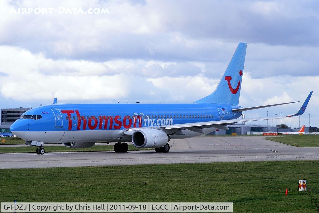 G-FDZJ, 2007 Boeing 737-8K5 C/N 34690, Thomson