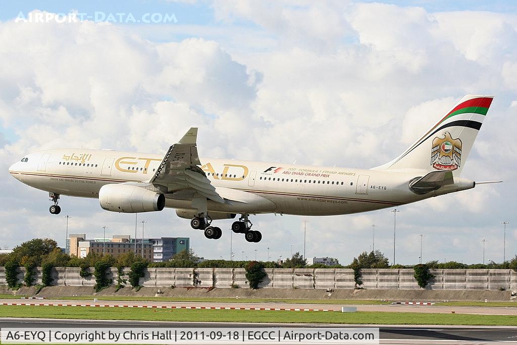 A6-EYQ, 2007 Airbus A330-243 C/N 868, Etihad