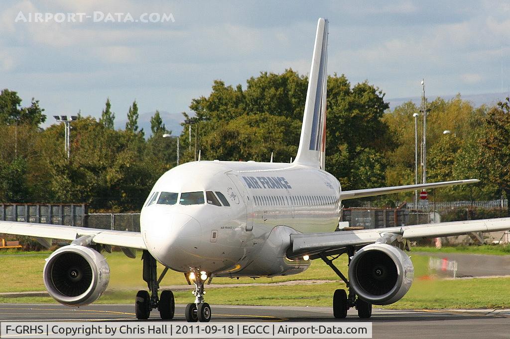 F-GRHS, 2001 Airbus A319-111 C/N 1444, Air France