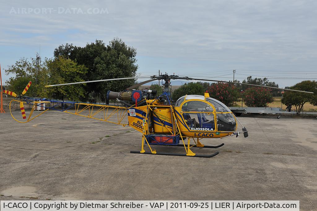 I-CACO, Aerospatiale SA-315B Lama C/N 2457, AS315 Lama