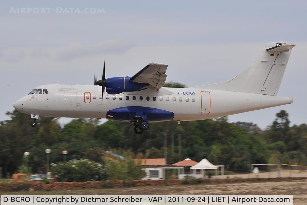 D-BCRO, 1988 ATR 42-312QC C/N 122, Meridiana ATR42