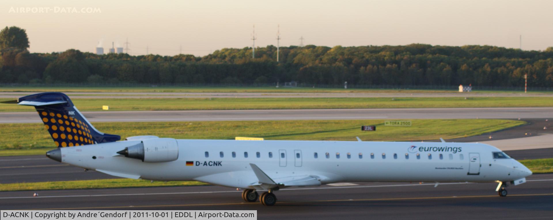 D-ACNK, 2010 Bombardier CRJ-900LR (CL-600-2D24) C/N 15251, Eurowings / Lufthansa Regional cs., taxiing at Düsseldorf Int´l (EDDL)