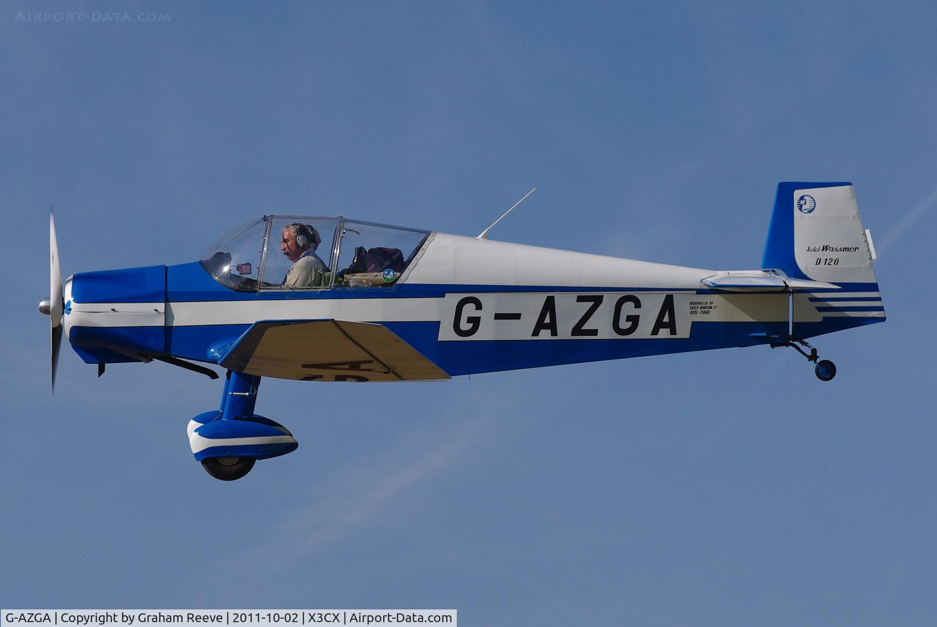 G-AZGA, 1959 Jodel D-120A Paris-Nice C/N 144, Just taken off.