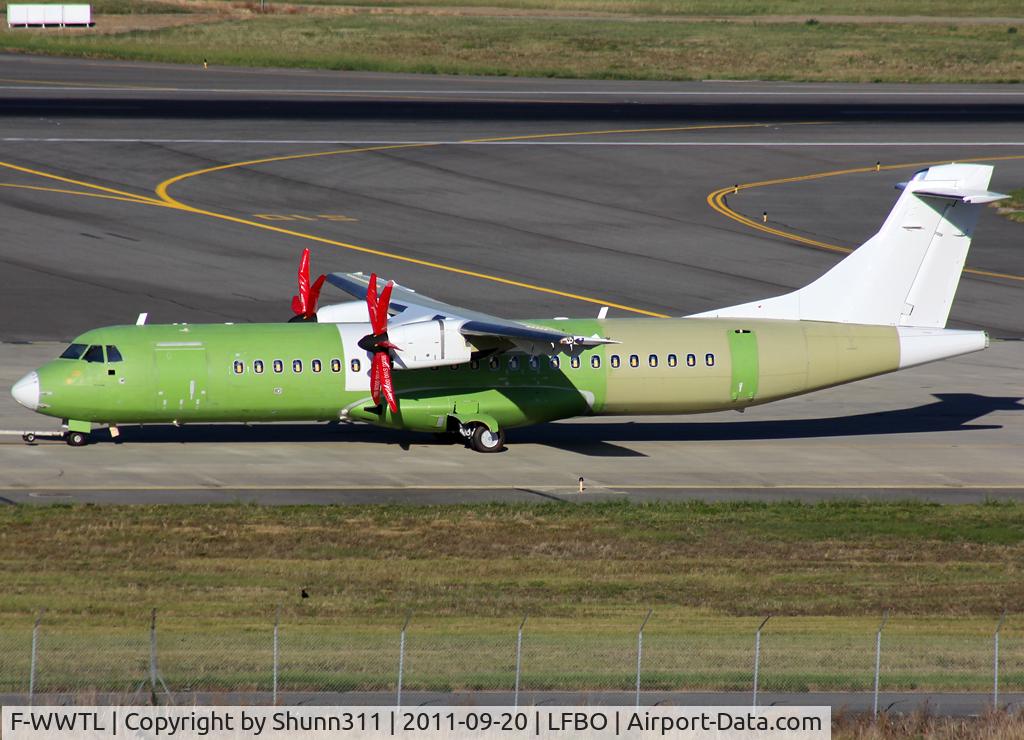 F-WWTL, 2011 ATR 72-600 C/N 969, C/n 969 - For AZUL Linhas Aerea... Without any registration and serial number but going to paintshop !