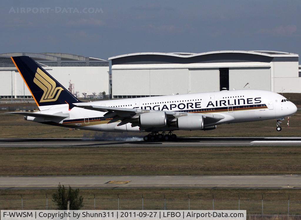 F-WWSM, 2010 Airbus A380-841 C/N 065, C/n 0065 - To be 9V-SKM