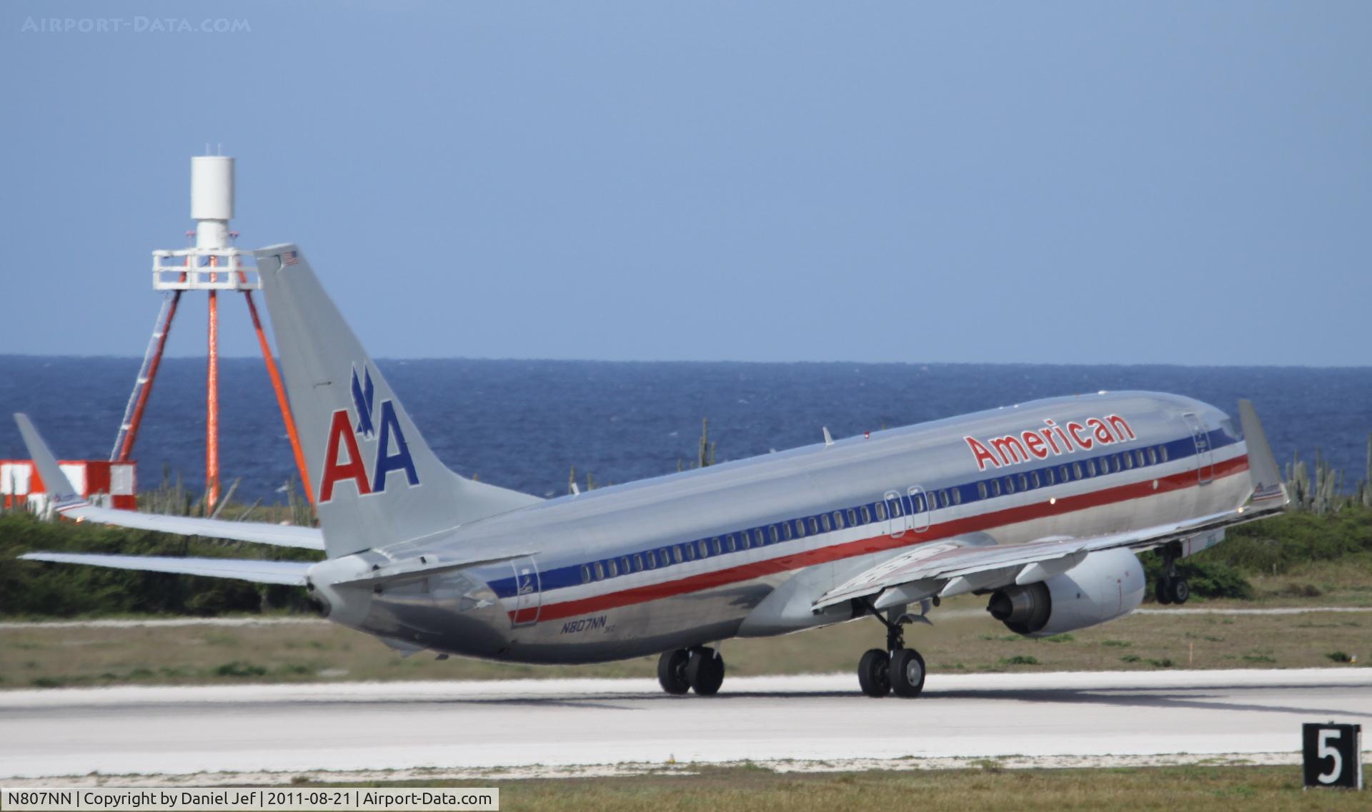 N807NN, 2009 Boeing 737-823 C/N 31077, American N807NN departing TNCC
