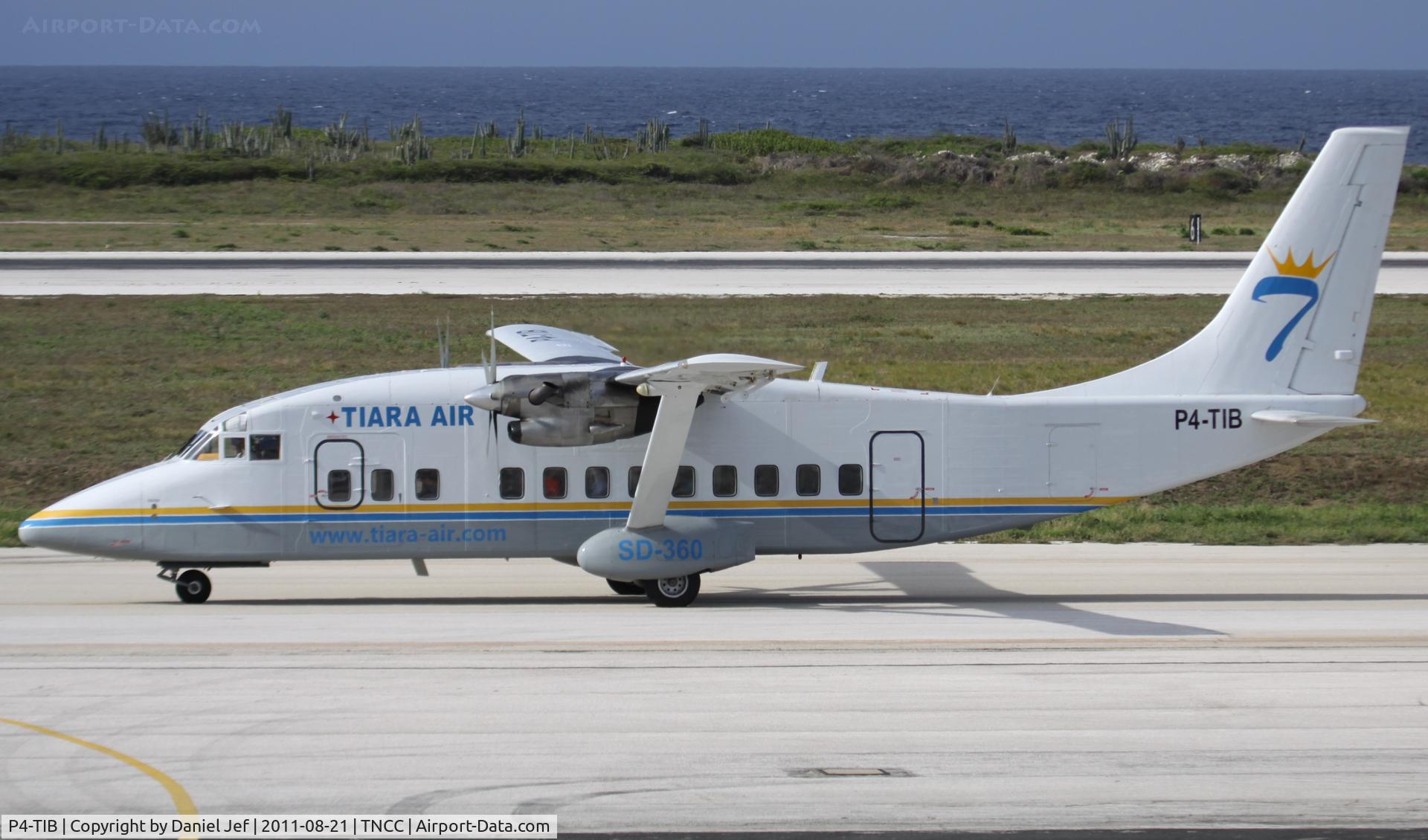 P4-TIB, 2000 Short 360-100 C/N SH.3621, P4-TIB taxing for take off at TNCC