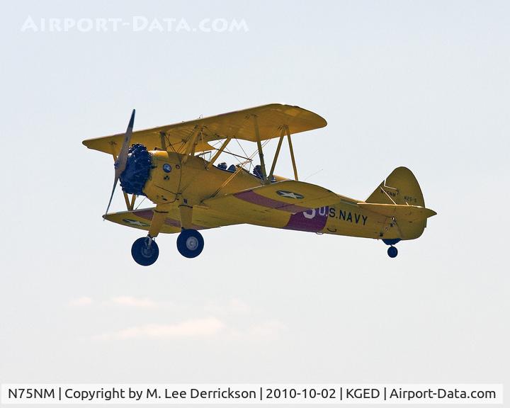 N75NM, 1944 Boeing E75N1 C/N 75-5525, Wings & Wheels Airshow, Sussex County Airport, Delaware, Oct. 2, 2010