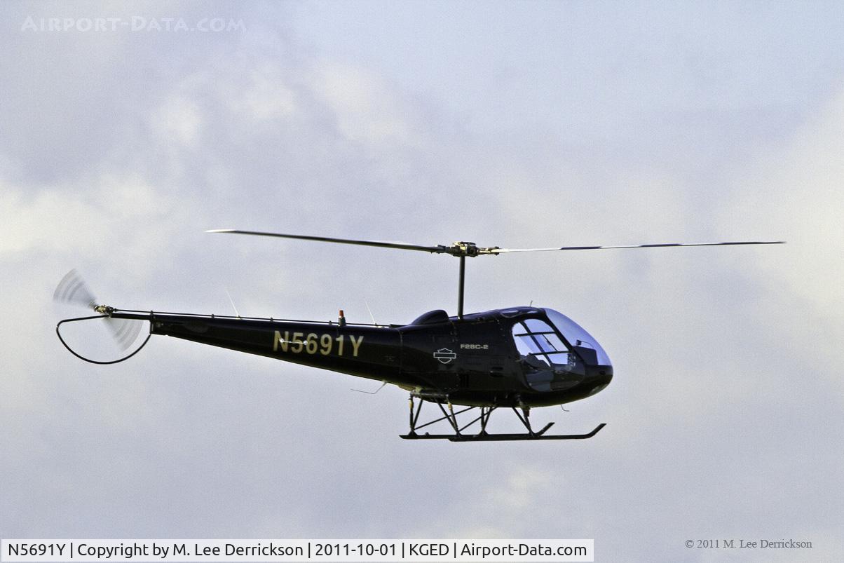 N5691Y, 1979 Enstrom F-28C C/N 479-2, At Wings & Wheels Airshow, Sussex County Airport, Delaware, Oct. 1, 2011