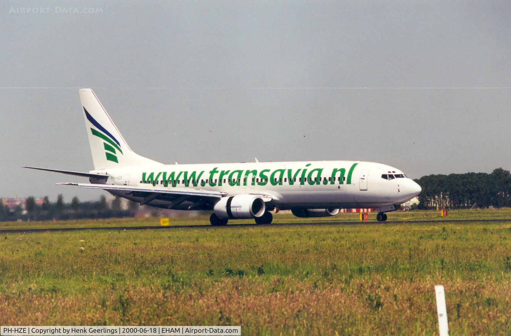 PH-HZE, 1999 Boeing 737-8K2 C/N 28377, Transavia ; Spcl cs