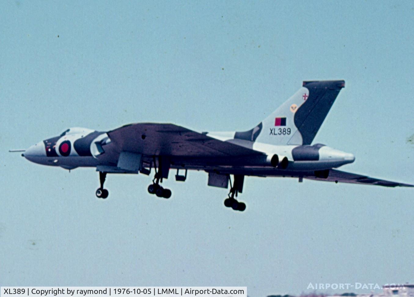 XL389, 1962 Avro Vulcan B.2 C/N Set 39, Vulcan XL389 9Sqd RAF