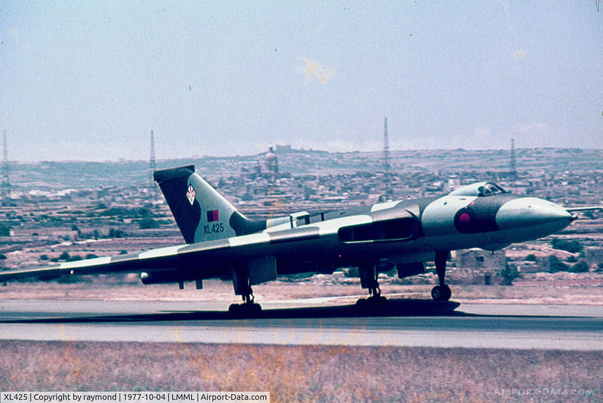 XL425, 1962 Avro Vulcan B.2 C/N Set 43, Vulcan XL425 617Sqd RAF