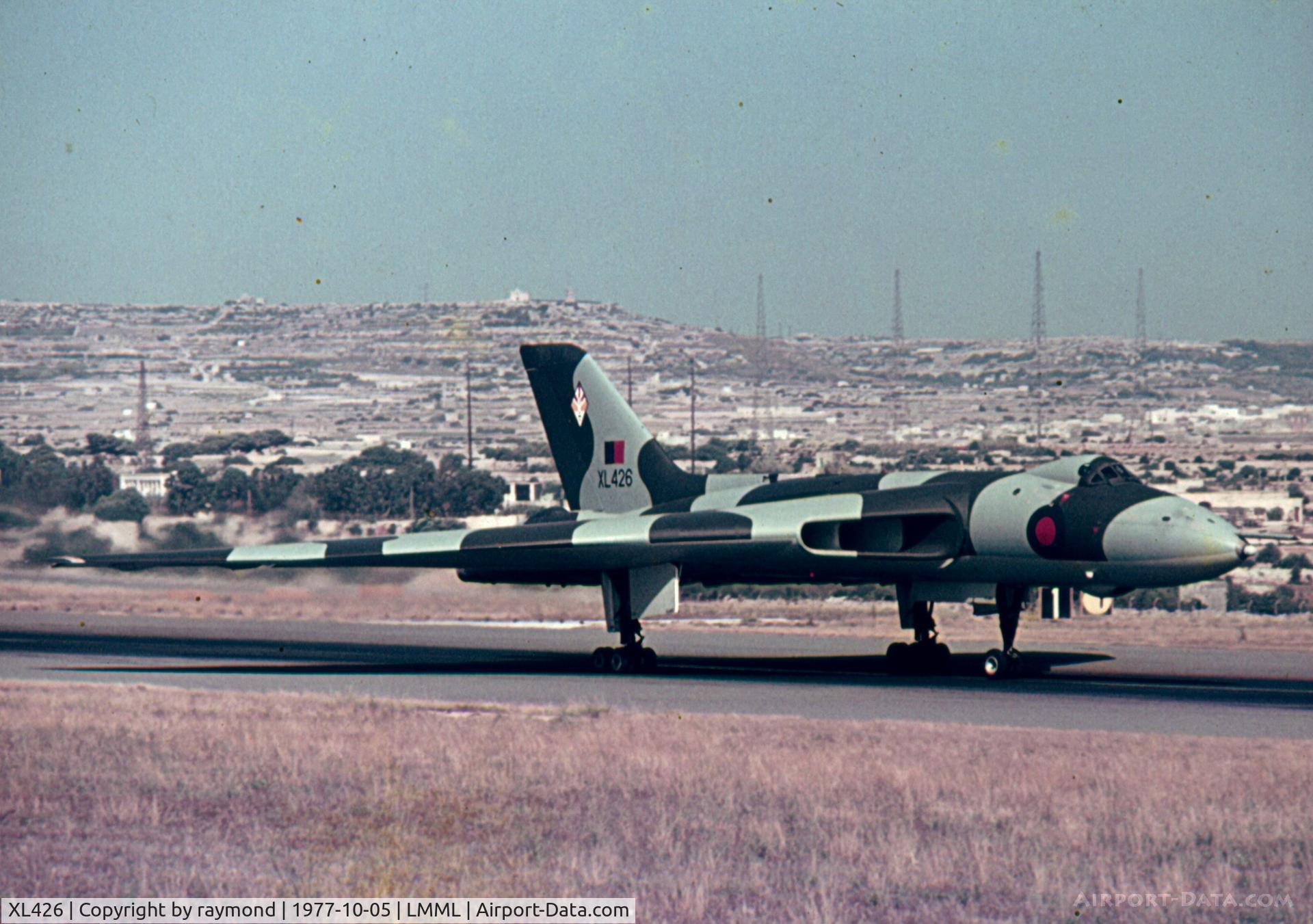 XL426, 1962 Avro Vulcan B.2 C/N Set 44, Vulcan XL426 617Sqd RAF
