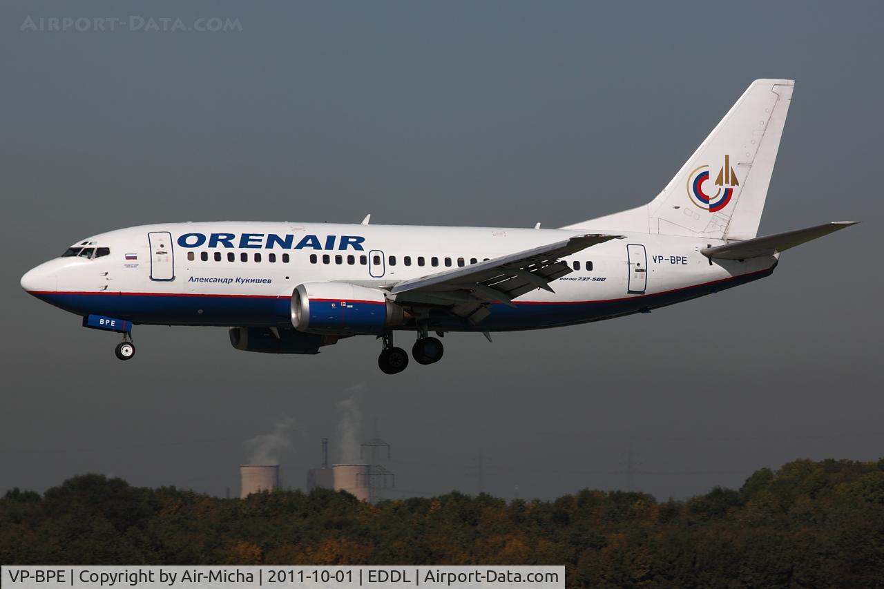 VP-BPE, 1992 Boeing 737-5H6 C/N 26445, Orenair, Boeing 737-5H6, CN: 26445/2327