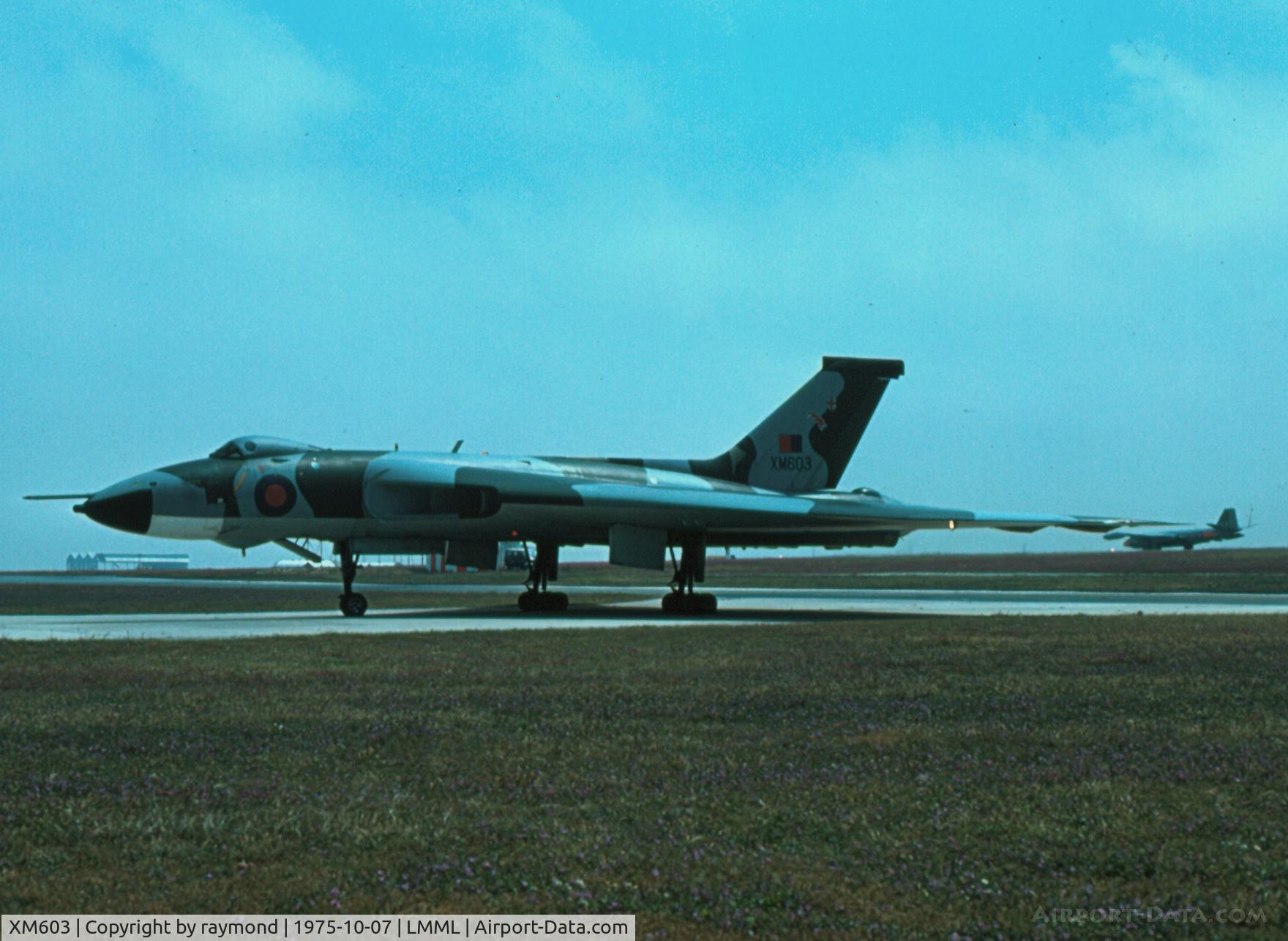 XM603, 1963 Avro Vulcan B.2 C/N Set 67, Vulcan XM603 50Sqd RAF