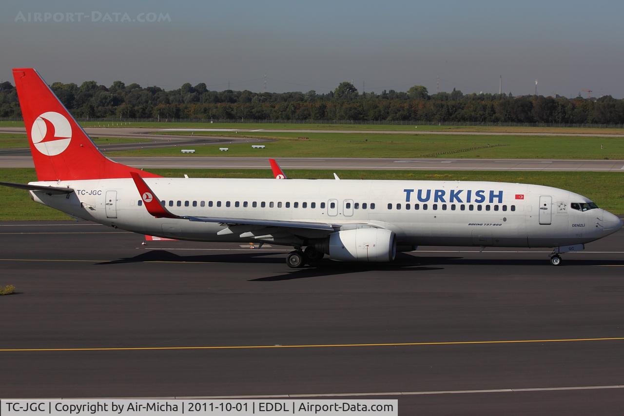 TC-JGC, 2001 Boeing 737-8F2 C/N 29787, Turkish Airlines, Boeing 737-8F2, CN: 29787/0771, Name: Denizli