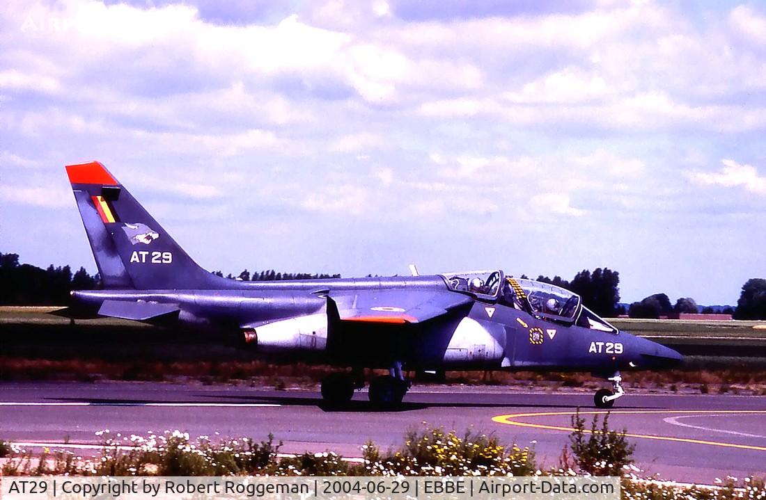 AT29, Dassault-Dornier Alpha Jet 1B C/N B29/1139, Taxiing in.