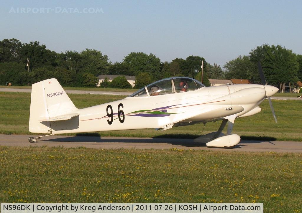 N596DK, 2000 Vans RV-4 C/N 3651, EAA AirVenture 2011