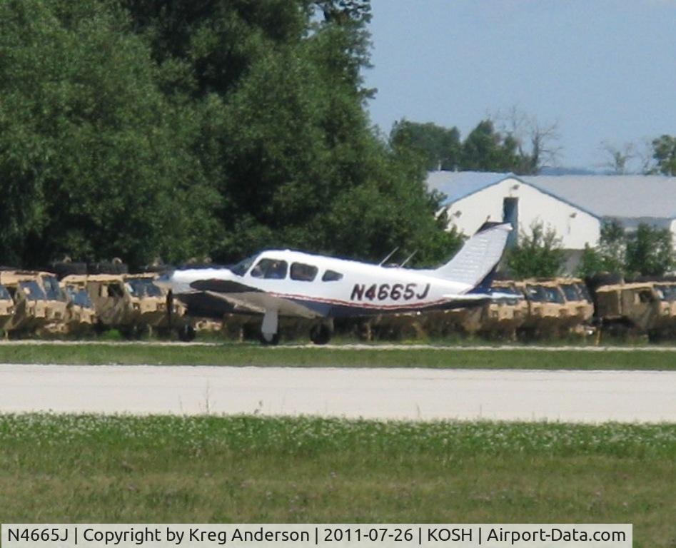 N4665J, 1968 Piper PA-28R-180 Cherokee Arrow C/N 28R-30563, EAA AirVenture 2011