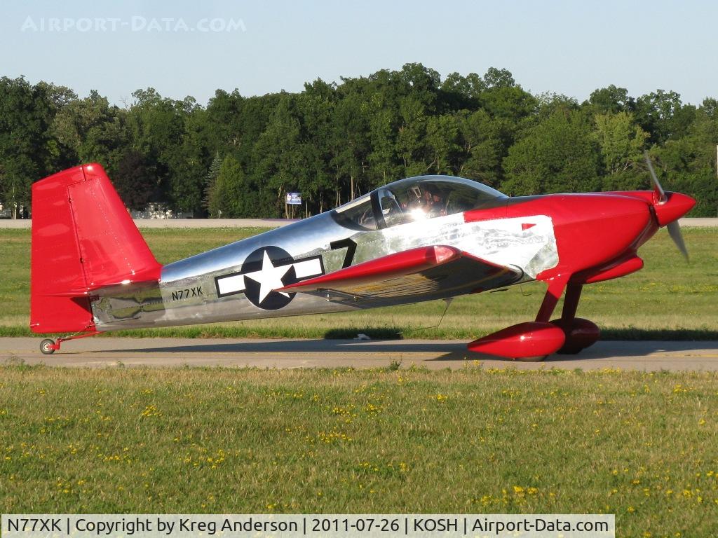 N77XK, Vans RV-7 C/N 73095, EAA AirVenture 2011
