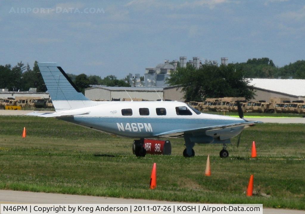 N46PM, 1989 Piper PA-46-350P Malibu Mirage C/N 4622081, EAA AirVenture 2011