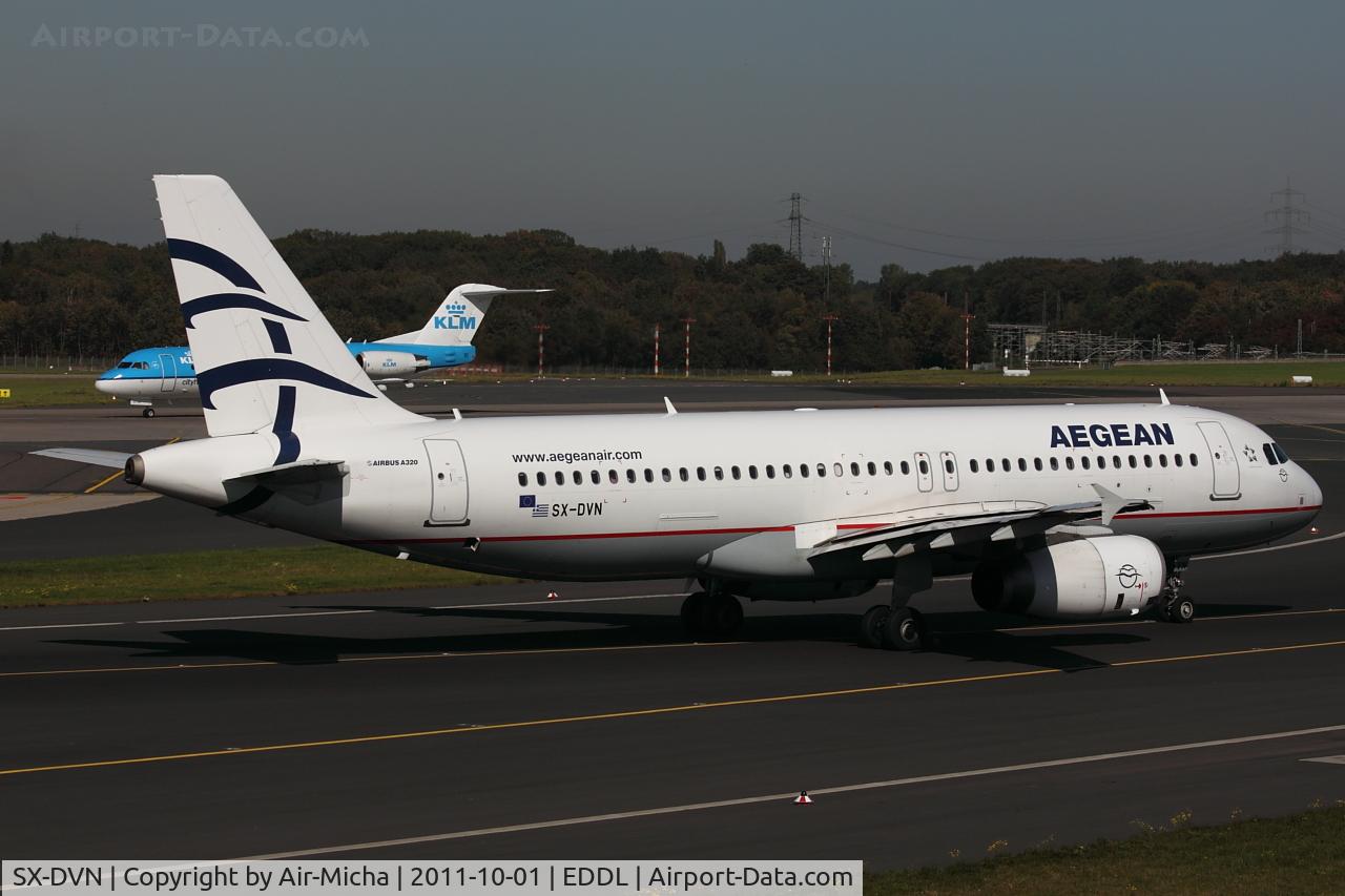 SX-DVN, 2008 Airbus A320-232 C/N 3478, Aegean Airlines, Airbus A320-232, CN: 3478