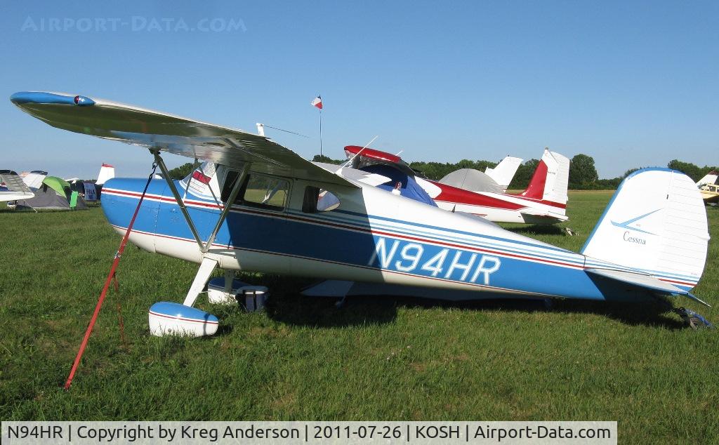 N94HR, 1947 Cessna 140 C/N 12802, EAA AirVenture 2011