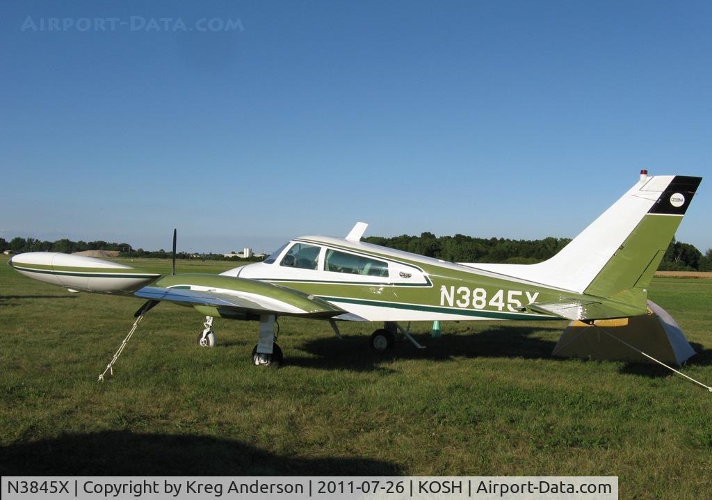 N3845X, 1966 Cessna 310K C/N 310K0245, EAA AirVenture 2011