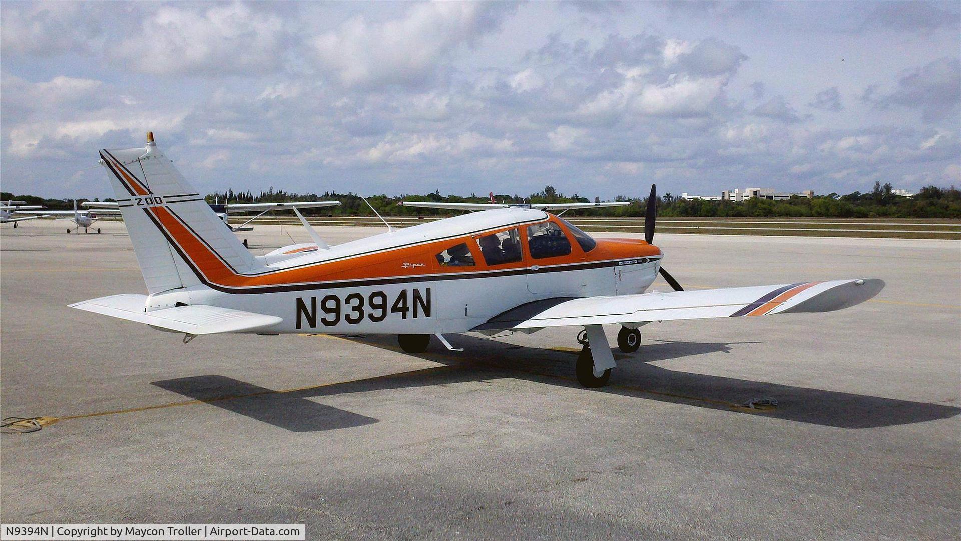 N9394N, 1969 Piper PA-28R-200 Cherokee Arrow C/N 28R-35104, 1969 Piper PA-28R-200