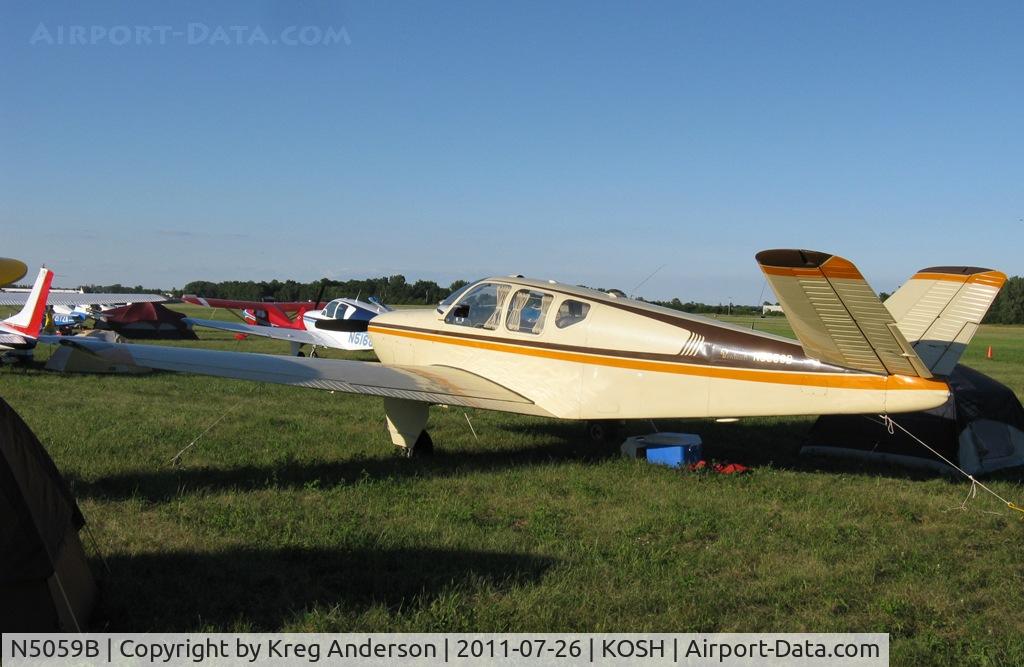 N5059B, 1955 Beech F35 Bonanza C/N D-4266, EAA AirVenture 2011