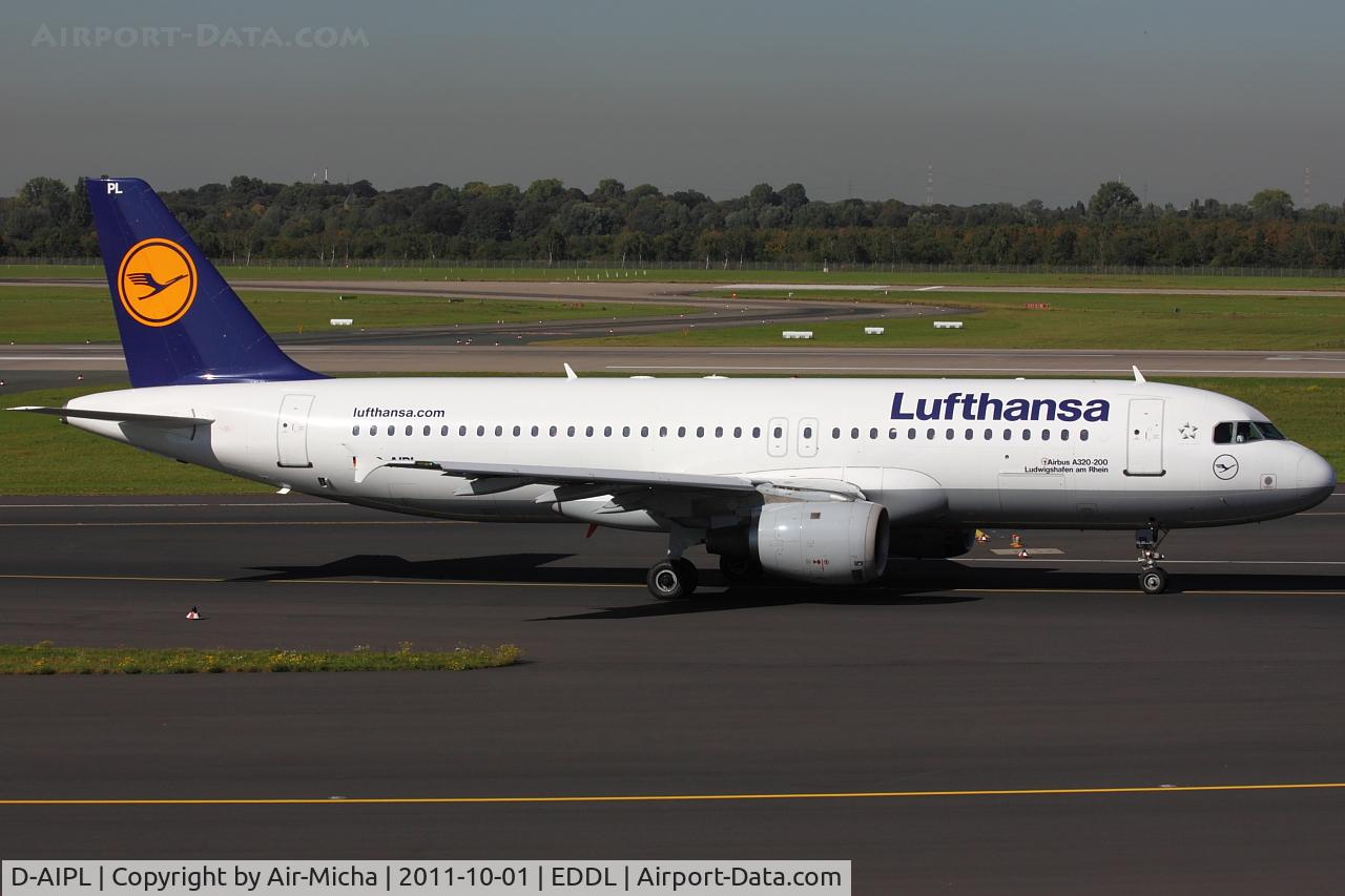 D-AIPL, 1989 Airbus A320-211 C/N 094, Lufthansa, Airbus A320-211, CN: 0094, Name: Ludwigshafen am Rhein