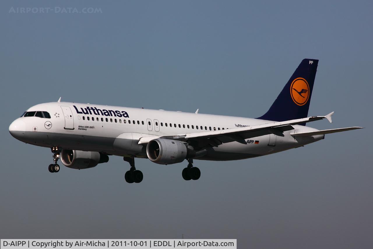 D-AIPP, 1990 Airbus A320-211 C/N 110, Lufthansa, Airbus A320-211, CN: 0110, Name: Starnberg