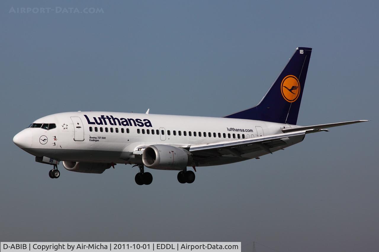 D-ABIB, 1990 Boeing 737-530 C/N 24816, Lufthansa, Boeing 737-530, CN: 24816/1958, Name: Esslingen