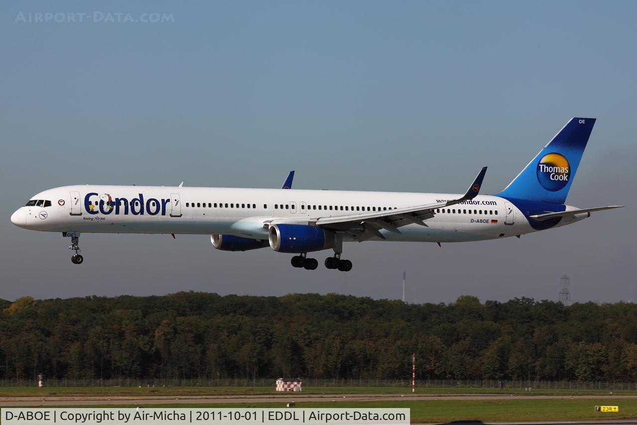 D-ABOE, 1999 Boeing 757-330 C/N 29012, Condor, Boeing 757-330, CN: 29012/0839