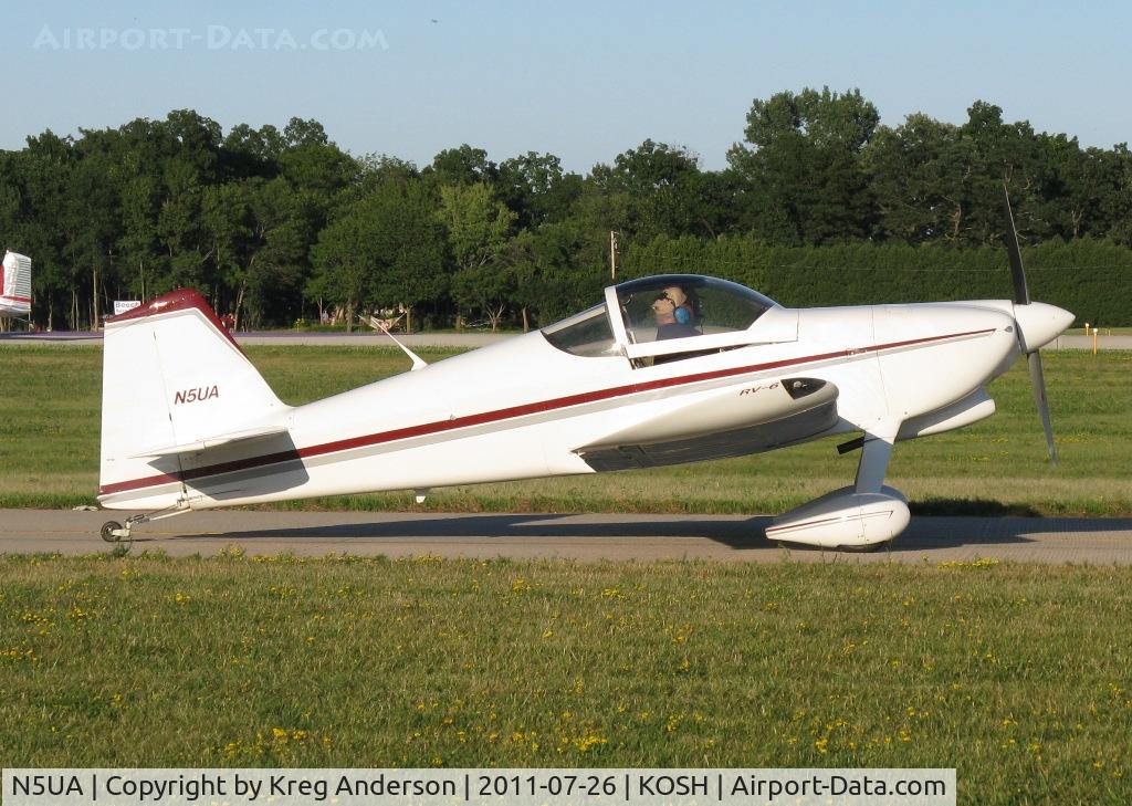 N5UA, 2001 Vans RV-6 C/N 25103, EAA AirVenture 2011