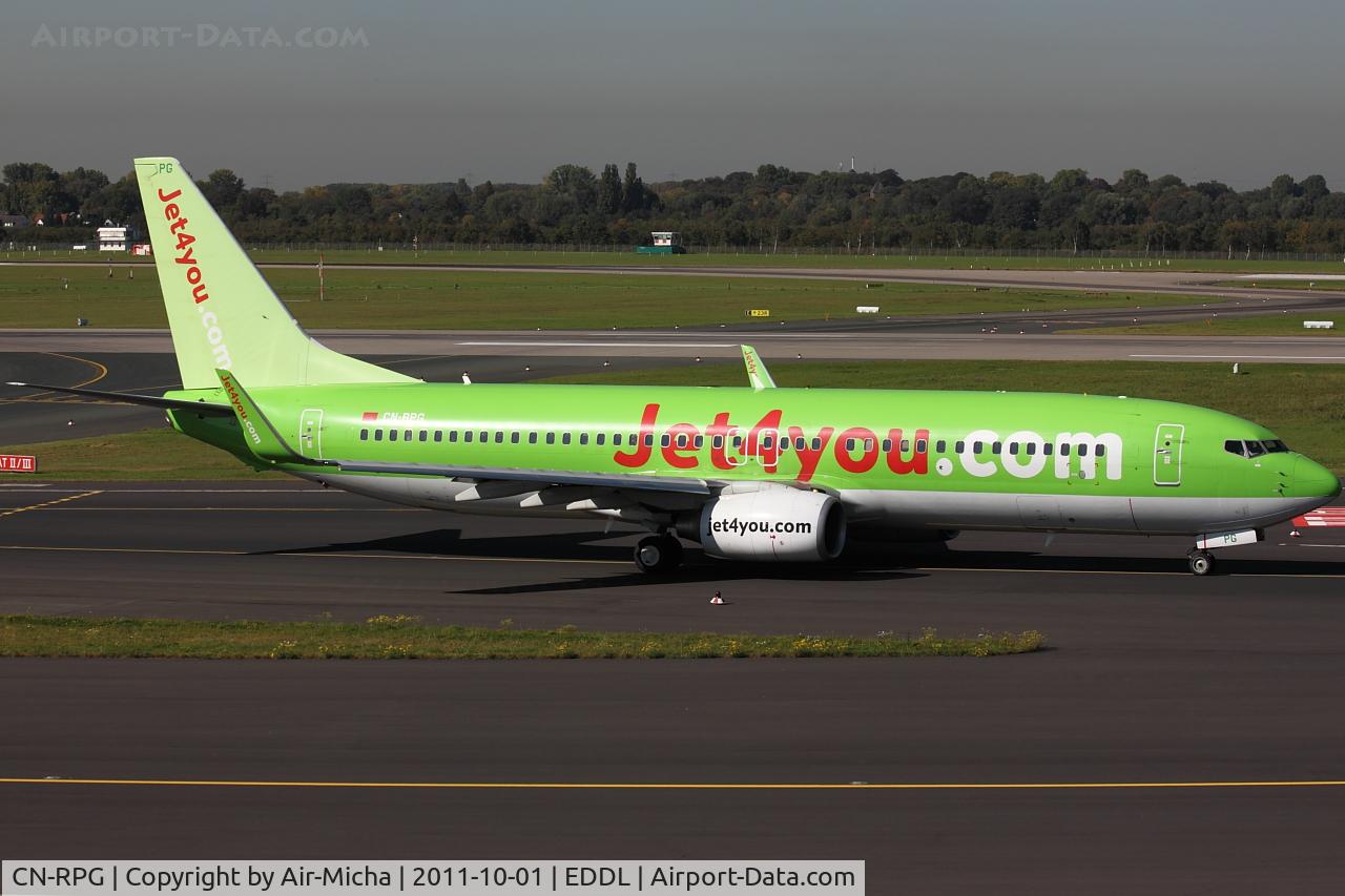 CN-RPG, 2007 Boeing 737-8K5 C/N 34692, Jet4You, Boeing 737-8K5, CN: 34692/2249