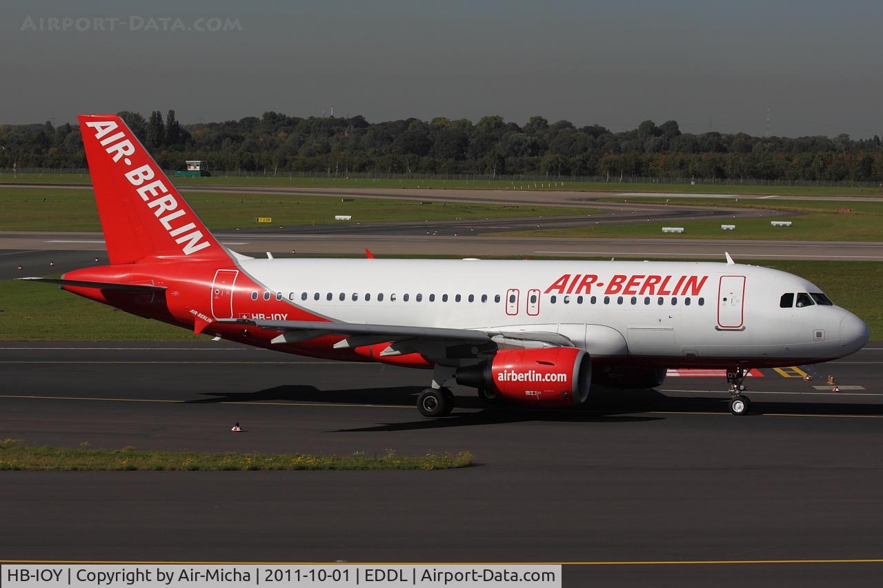 HB-IOY, 2007 Airbus A319-111 C/N 3202, Belair Airlines, Airbus A319-111, CN: 3202