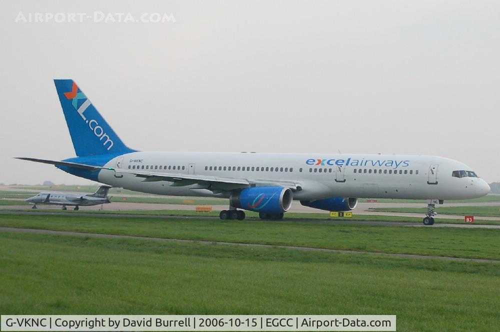 G-VKNC, 1985 Boeing 757-225 C/N 22611, Excel Airways Boeing 757 Manchester Airport