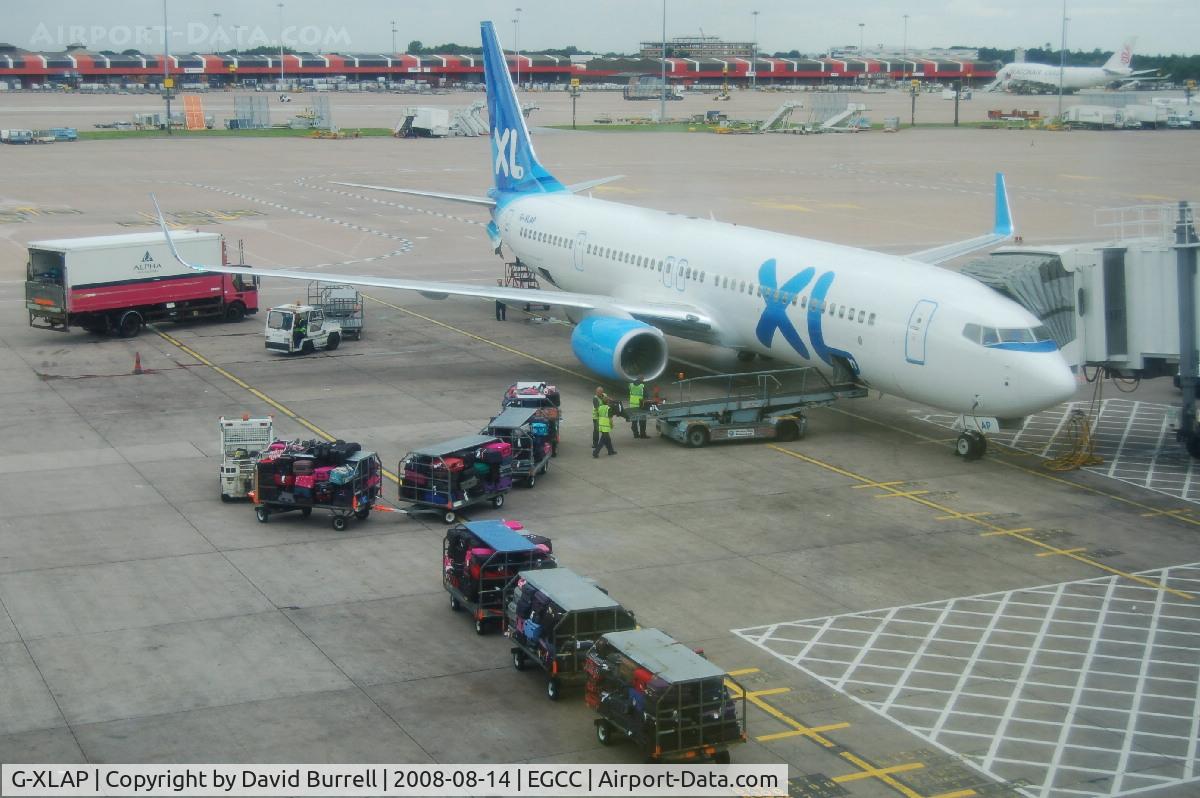 G-XLAP, 2008 Boeing 737-96NER C/N 36539, Excel Airways Boeing 737 Manchester Airport