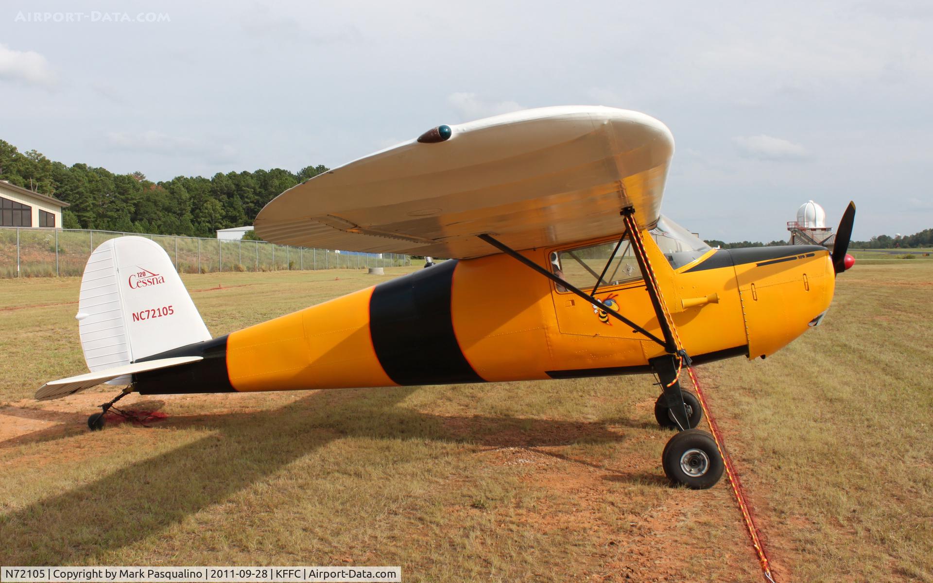 N72105, 1946 Cessna 120 C/N 9270, Cessna 120