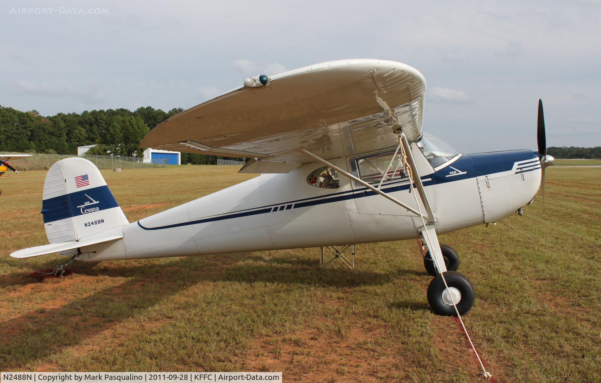 N2488N, 1955 Cessna 140 C/N 12741, Cessna 140
