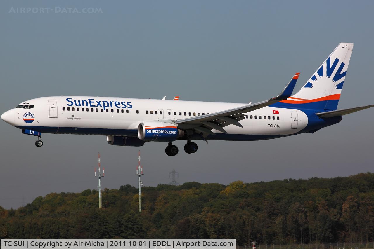 TC-SUI, 2003 Boeing 737-8CX C/N 32367, SunExpress, Boeing 737-8CX (WL), CN: 32367/1253